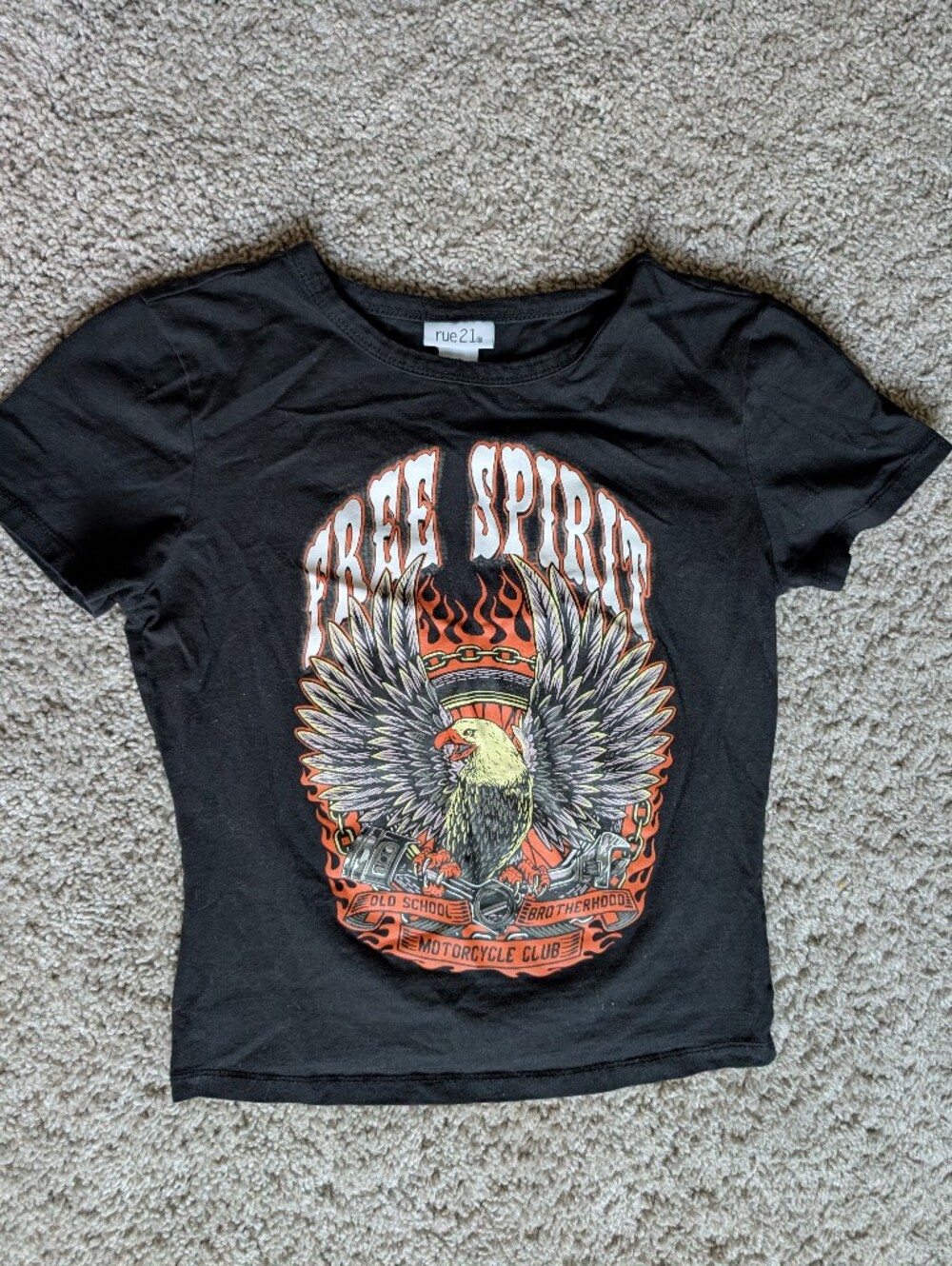 rue21 Black Graphic Tee